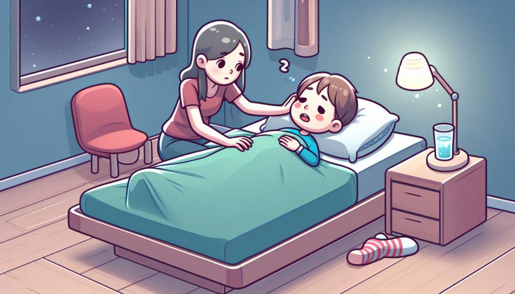 تشنج در خواب در کودکان و نوجوانان