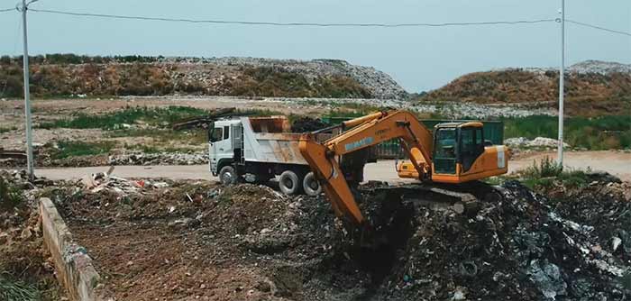 دفع مواد زاید