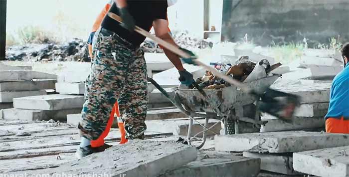 دفع مواد زاید